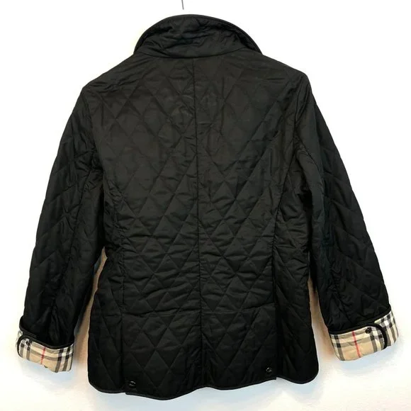 Burberry Brit Diamond Quilted Jacket Size S - Picture 2 of 10